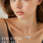 Heart and Emerald Moissanite Necklace