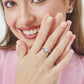 MomentWish Moissanite Ring For Women