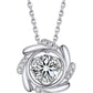 MomentWish Moissanite Windmill Dancing Necklace For Women