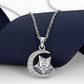MomentWish Moon Star Necklace With Moissanite