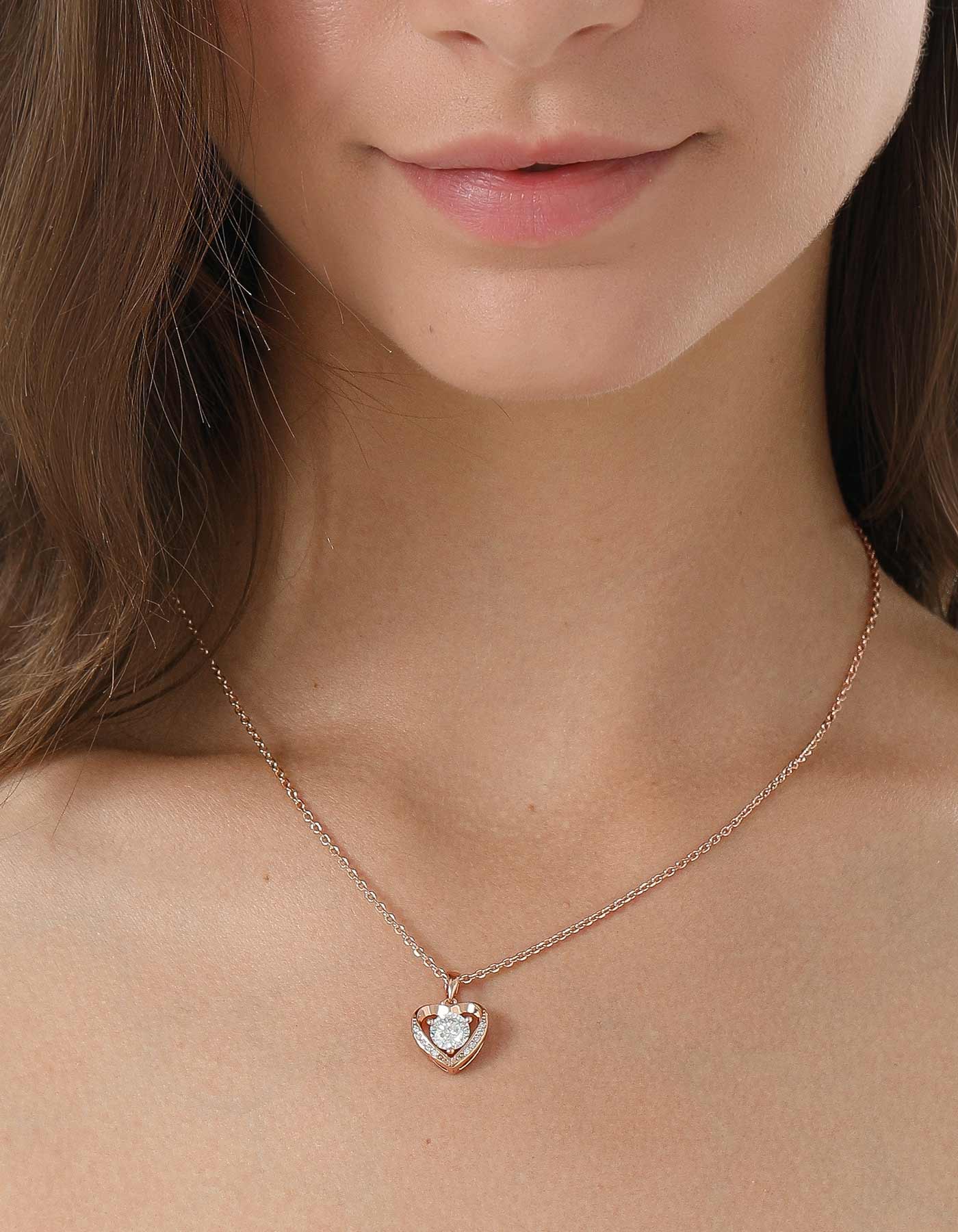 MomentWish Heart Necklace For Women
