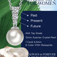 Pearl Necklaces with Moissanite 30th Wedding Anniversary for Wife