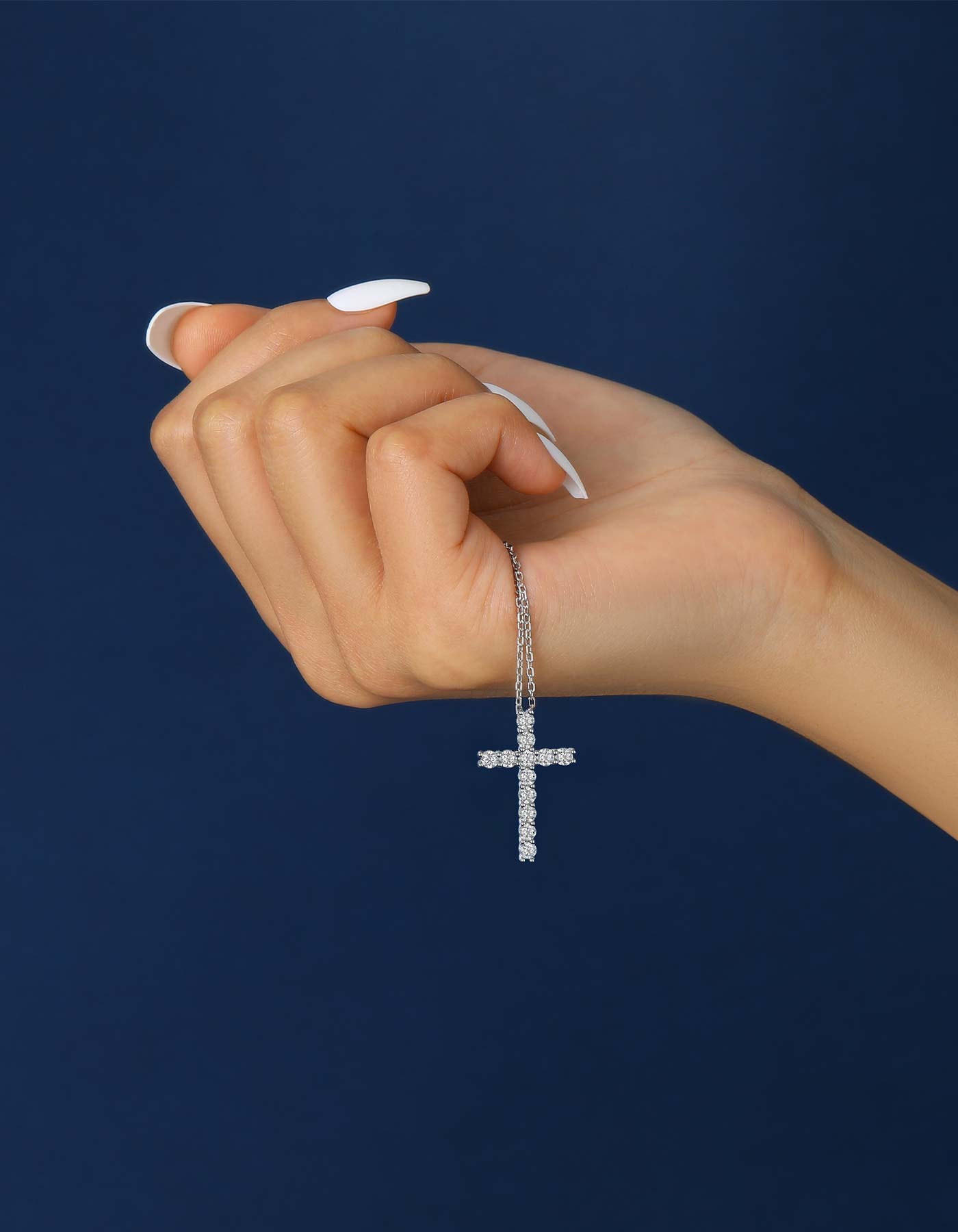 MomentWish Cross Pendant Necklace For Women