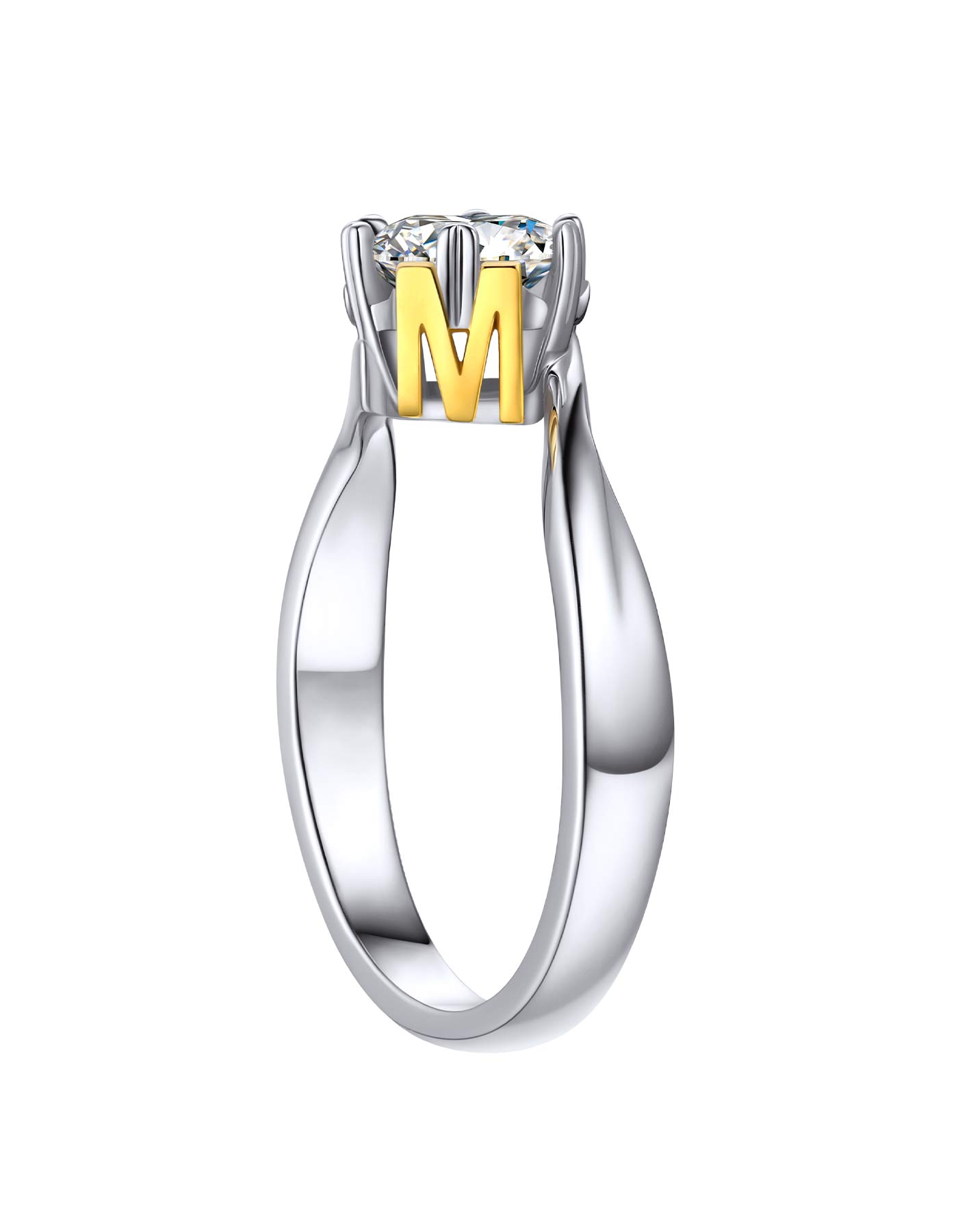 MomentWish Custom Moissanite Ring