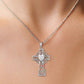 MomentWish Silver Cross Necklace