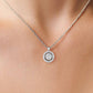 MomentWish Moissanite Necklace For Women