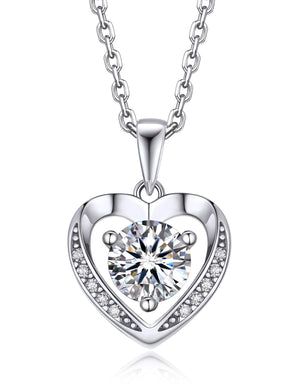 Momentwish Moissanite Necklaces for Women