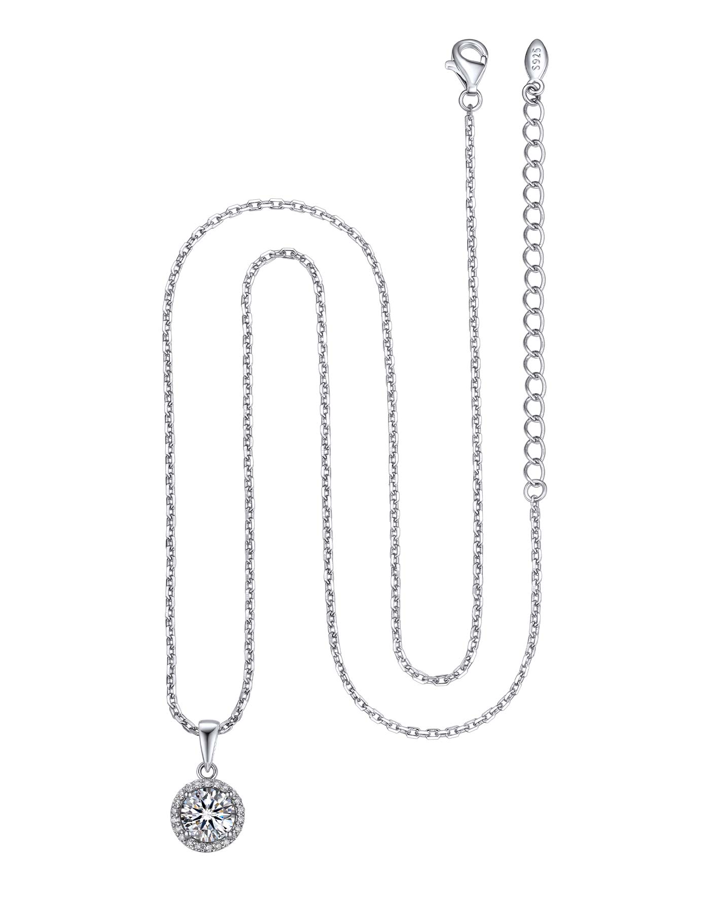 Momentwish Moissanite Necklaces for Women